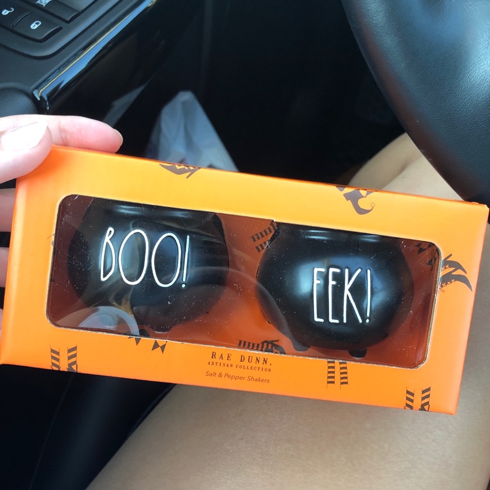 Rae Dunn Halloween Salt and Pepper Shakers